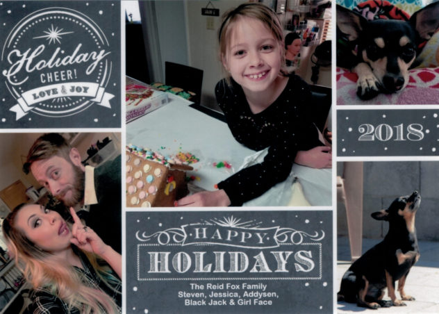 Holiday Card Reid Fox Family Holiday Card